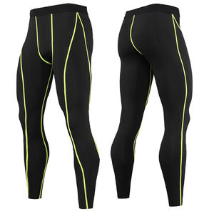 Leggings de Compresión para Hombre, Ligeros, Deportivos, Elásticos, para Correr, Cintura Elástica, Servicio OEM Personalizable - Product Image 3