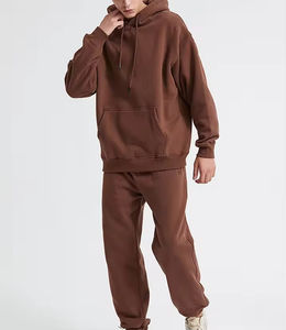 ชุดเซ็ตฮู้ดดี้และกางเกงจ็อกเกอร์ไซส์พลัสสำหรับทุกเพศ สไตล์ใหม่สำหรับผู้ชาย ฤดูหนาว ชุดกีฬาพิมพ์ลาย ผ้าหนา มีฮู้ด ยี่ห้อ Numica Sports - Product Image 6