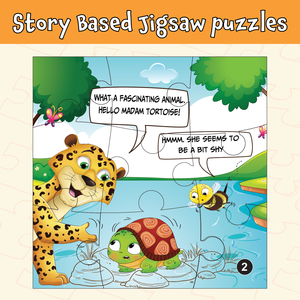 Biplob & Dudi Juego de Rompecabezas Educativos 8 en 1, Colección de Rompecabezas de 72 Piezas con Esquinas Onduladas para Resolver y Aprender - Product Image 2
