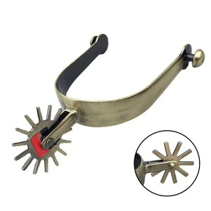Nuevos Espuelas Vaqueras de Cuello Largo para Caballo en Plata Alemana/Acero Inoxidable/Aluminio, Hechas a Medida - Product Image 6