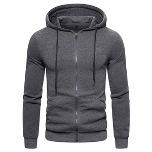 Sweat à capuche pour homme en polaire légère de qualité supérieure, uni, style streetwear |   Vêtements décontractés coupe classique |   Pochette respirante anti-rides - Product Image 4