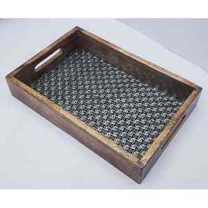 Luxury Wooden Coffee <b>Service</b> Tray 33 Design for Refined Coffee <b>Tea</b> & Beverage Handcrafted Woodencoffee Tool - Product Image 6