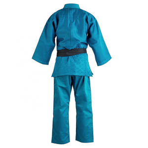 Kimono de Jiu Jitsu Brasileño BJJ 100% Algodón Blanco Corte Holgado con Logotipo Frontal 480g Transpirable para Hombres Adultos - Product Image 2