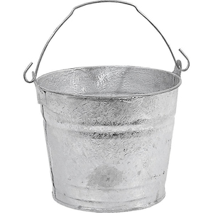 Lot de seaux galvanisés de qualité supérieure, pots de fleurs en métal écologiques avec poignées pour usage intérieur et extérieur en jardin - Product Image 5