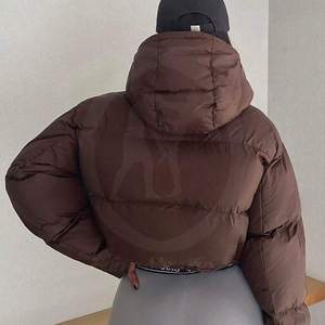 Veste courte matelassée pour femme, veste d'hiver rembourrée - Product Image 2