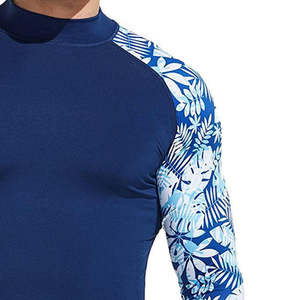 Camiseta de Protección Solar (Rash Guard) para Hombre, Ecológica, 100% Poliéster, Diseño de Logotipo Personalizado, Alta Calidad, Manga Larga, de una Pieza, OEM, la Más Demandada - Product Image 3