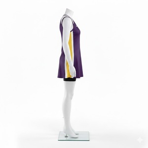 Conjunto de Uniforme de Netball Personalizado, Transpirable, Ligero y Duradero, Unisex, de Secado Rápido, Sublimado, con Logotipo Personalizado, Venta al Por Mayor para Equipos - Product Image 3