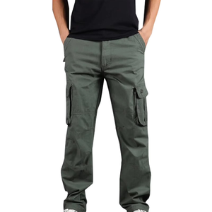 Nouveau pantalon cargo baggy de ski style urbain, taille élastique, imperméable, couleur unie, coupe ample, streetwear hip-hop - Product Image 2