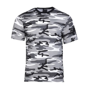 T-shirt en coton imprimé camouflage personnalisé pour homme, chasse en plein air, randonnée, tee-shirt tactique camouflage, respirant, léger, vente en gros - Product Image 3