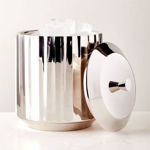 Seau à glace en métal de luxe pour champagne, vin, bière, boissons, réceptions de mariage, hôtels, restaurants, bars, divertissements à domicile - Product Image 3