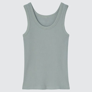 Women's Comfortable Cotton Scoop Neck Tank <b>Top</b> Soft Silk for Workout and Daily Wear Versatile for Layering Breathable Custom - Product Image 3