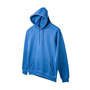 เสื้อฮู้ดดี้โอเวอร์ไซส์ลำลองสำหรับผู้ชาย ผ้าฝ้าย 100% แบบพื้นฐาน พร้อมเสื้อสเวตเชิ้ตปักลาย ย้อมสีเรียบๆ สำหรับฤดูหนาว - Product Image 2