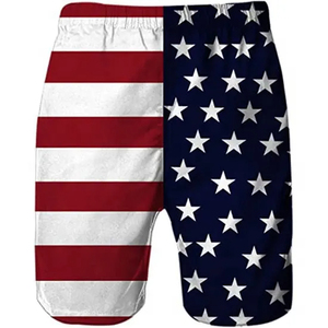 Custom Sports Shorts Blue Striped Sublimation Pattern Printing Men <b>Running</b> Basketball Mesh Shorts - Product Image 3