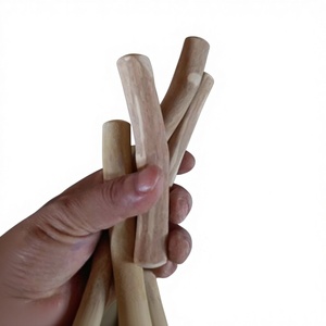 Bâton à mâcher en bois de café SÉCURISÉ, le plus vendu, os en bois premium sans éclats pour l'hygiène dentaire des chiens et les mâches agressives - Product Image 1