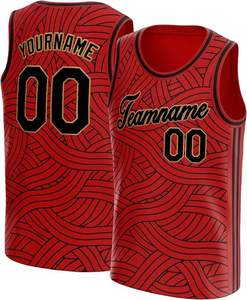 Uniforme de Baloncesto de Algodón 100% Transpirable, Nuevo Diseño, Precio Económico al por Mayor, Conjunto de Camiseta y Pantalones con Logotipo Personalizado - Product Image 4