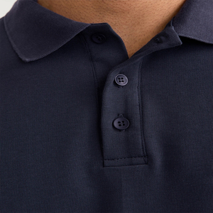 Polo à manches courtes pour homme, logo personnalisé, uni, surdimensionné, vente en gros, unisexe, imprimé, golf, sport, été, nouveau design, OEM - Product Image 3