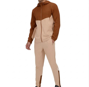 Veste zippée pour homme tendance, en toile unie, légère, respirante, à séchage rapide, coupe-vent, confortable, streetwear, sportswear - Product Image 1