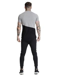 เสื้อยืดคอกลมผ้าโพลีเอสเตอร์สำหรับผู้ชายเสื้อยืดผ้าโพลีเอสเตอร์สีพื้น - Product Image 2