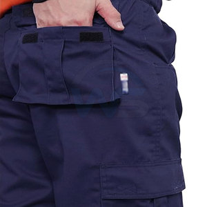 Pantalones de Trabajo de Alta Visibilidad con Reflectores, Ropa de Trabajo Ligera, Tejido Transpirable, Cómodos para Exteriores, en Venta - Product Image 6