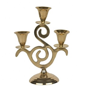 Bougeoir candélabre en aluminium non terni personnalisable innovant pour décor à la maison Table cheminée Spa cadeau - Product Image 6