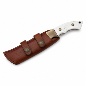 Couteau de chef en acier Damas forgé à la main, service OEM à faible MOQ, couteau de cuisine Tracker personnalisé, couteau léger - Product Image 2