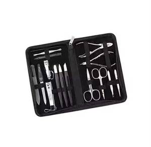 Morje Surgical Classic Stainless Steel Nail <b>Kit</b> 10 in 1 Professional Portable <b>Manicure</b> Set with Clipper Tools Bag for Adult Use - Product Image 1