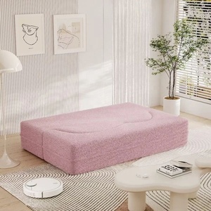 Canapé-lit en boîte, ensemble de luxe, canapé moderne, tissu, peluche, canapé modulaire, meubles de salon - Product Image 4