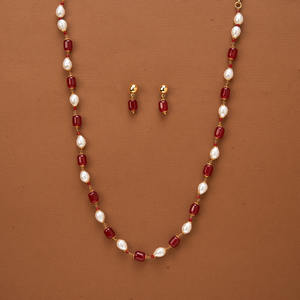 Collier en laiton fait main avec breloque en zircon et placage or Kanhai Jewels, 14 pouces, style classique pour l'anniversaire des femmes - Product Image 4