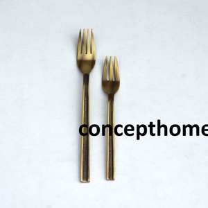 Tenedor de latón de último diseño para aperitivos y pasta, artesanía en latón de la mejor calidad - Product Image 4