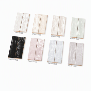 Azulejos de Cerámica con Acabado Perlado para Paredes de <span class=keywords><strong>Ducha</strong></span>, Azulejos Rectangulares Brillantes Tipo Subway para Proyectos de Renovación de Hoteles y Villas - Product Image 1