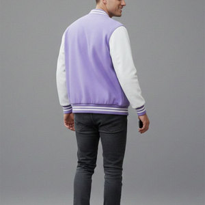 Custom Vintage School College Mens Varisty <b>Jackets</b> Leather sleeves Wool Letterman Crop Varsity <b>Jacket</b> ladies baseball chenille - Product Image 4