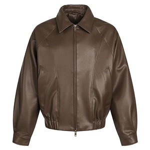Made In Pakistan Latest Design Leather Bomber <b>Jacket</b> For Men In Different Color Outerwear Winter <b>Jacket</b> - Product Image 1