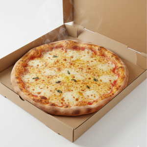 Caja de Pizza Redonda Moderna de Cartón, Diseñada para Empacar Pizza, Marcarla con la Marca y Entregar Alimentos - Product Image 1