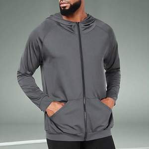 Sudadera con Capucha para Hombre, de Alta Gama, Deportiva, con Bolsillo Frontal, Transpirable, para Viajes al Aire Libre - Product Image 1