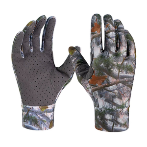 Breathable Waterproof Windproof Soft <b>Shell</b> Camouflage Unisex Winter Hunting Gloves for Outdoor Activities and Motorcycle Use - Product Image 2