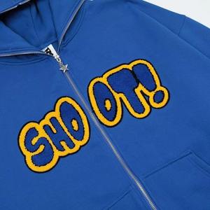 Sudadera con Capucha Estampada de Araña, 340 GSM, Felpa de Algodón, Estilo Oversize, Ropa Casual, Servicio OEM de Marca Privada - Product Image 4