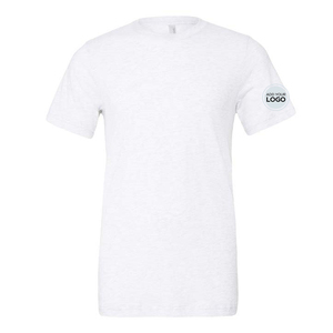 Camisetas de Manga Corta con Cuello Redondo, Corte Regular, para Fitness, Casuales, de Algodón/Fibra de Bambú, Ecológicas, Transpirables, para Hombre, al por Mayor - Product Image 1