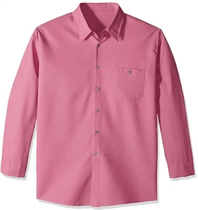 Chemise de travail pour homme avec logo personnalisé, manches longues, coton robuste, broderie, impression sérigraphique, uniforme industriel, OEM, marque privée - Product Image 1