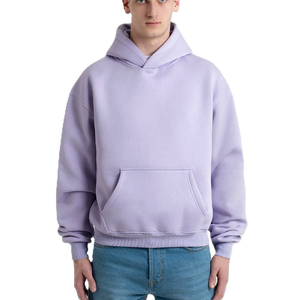 Sweat-shirt à capuche unisexe en molleton épais, coupe oversize, épaules tombantes, personnalisable, streetwear, OEM ODM - Product Image 1