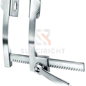 Écarteur de côtes Fianchetto en acier inoxydable, outil chirurgical thoracique, tailles et couleurs personnalisées, haute qualité, CE - Product Image 5
