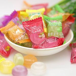 ลูกอมโออิชิ รสผลไม้รวม แบบแข็ง 160 กรัม ถุง ขนมหวานหลากสี - Product Image 3