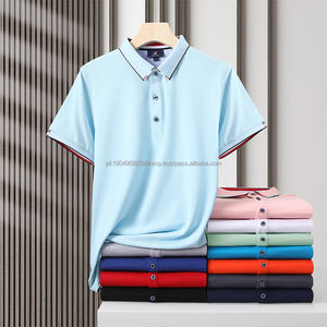 Camiseta Polo con Logotipo Bordado Personalizado de Nuevo Diseño, Pique Liso, Algodón de Alta Calidad, Popular Informal, Popular para Golf, Camisetas Polo para Hombre - Product Image 4