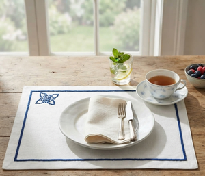 Premium <b>Rectangle</b> Cotton Table Mat Heat Resistant Eco Friendly Boho Embroidered <b>Placemat</b> Washable Soft Fabric at Wholesale Price - Product Image 2