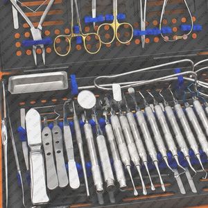 Kit de Implantes Dentales Premium de 33 Piezas, Instrumentos Avanzados de Implantología, Juego de Instrumentos de Cirugía Oral, Kit Quirúrgico de Implantes Dentales - Product Image 5