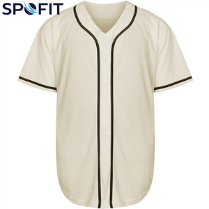 2026 Custom Sublimation Button <b>Baseball</b> Jersey Unisex Short Sleeve Breathable 100% Polyester Sportswear Made in Pakistan - Product Image 6