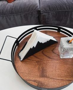 Elegant Metal Napkin Holder – Modern Organizer for Dining, <b>Kitchen</b> & Office Decor - Product Image 2