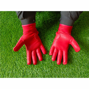 Nouveauté, best-seller, gants de baseball, gants de cyclisme thermiques, en cuir, écran tactile, vintage, fabriqués au Pakistan - Product Image 2