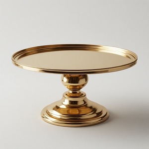Support à gâteau décoratif en laiton avec finition dorée élégante pour présentations de cupcakes, buffets de mariage et mise en scène de table de luxe - Product Image 5