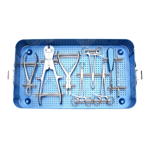 Juego de Instrumentos para Traumatología Ortopédica, Kit de Instrumentos Quirúrgicos de Acero Inoxidable para Fijación Ósea con Estuche de Esterilización - Product Image 4