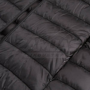 Vente directe d'usine, veste en duvet pour homme avec logo personnalisé, design confortable, qualité supérieure, manches longues. - Product Image 5